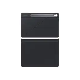 Samsung EF-BX710 - Étui à rabat pour tablette - noir - pour Galaxy Tab S9, Tab S9 FE (EF-BX710PBEGWW)_2